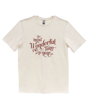 Picture of The Most Wonderful Time Of The Year T-Shirt, Natural