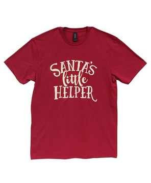 Picture of Santa's Little Helper T-Shirt, Cardinal Red