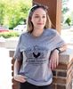 Picture of Rise & Shine Mother Cluckers T-Shirt, Heather Graphite
