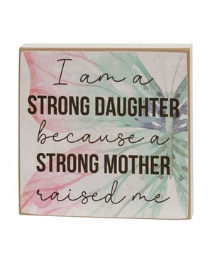 Picture of Strong Mother Butterfly Square Block, 2 Asstd.