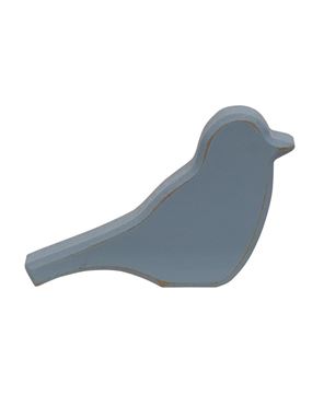 Picture of Distressed Chunky Wooden Spring Bird, 3 Asstd.