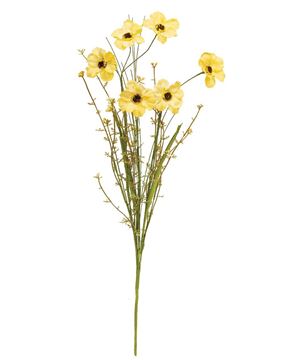 Picture of Wild Spring Geranium & Grass Spray, Yellow