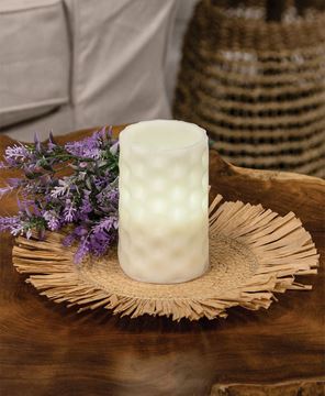 Picture of Natural Jute & Dried Grass Candle Mat, Small