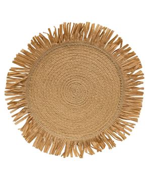 Picture of Natural Jute & Dried Grass Candle Mat, Large