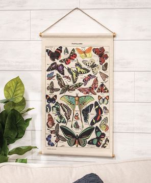 Picture of Butterfly Linen Wall Hanging