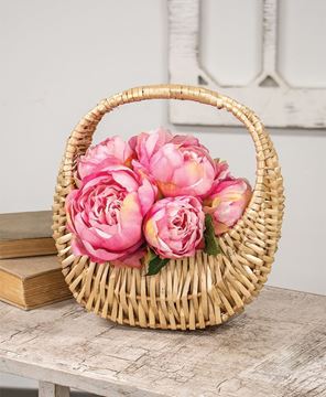 Picture of Wicker Flower Basket