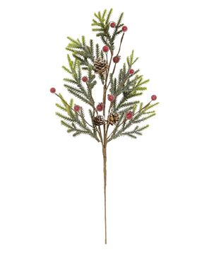 Picture of Mountain Pine w/ Berries Spray, 18 Inch