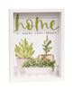 Picture of Home Is Where Love Grows Inset Box Sign, 3 Asstd.