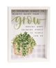 Picture of Home Is Where Love Grows Inset Box Sign, 3 Asstd.