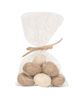 Picture of Natural & Ivory Burlap Eggs, 9/Set