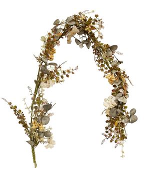 Picture of Mixed Cream Fall Floral Garland