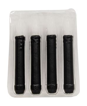 Picture of Black Gloss Timer Tapers, 4/Set