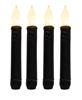 Picture of Black Gloss Timer Tapers, 4/Set