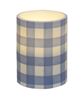 Picture of Blue Gingham Timer Pillar, 3"x4"