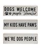 Picture of We're Dog People Thin Mini Block, 3 Asstd.