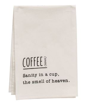 Picture of Coffee Definition Dish Towel
