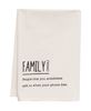 Picture of Family Definition Dish Towel