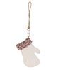 Picture of Fashion Print Winter Clothes Ornament, 3 Asstd.