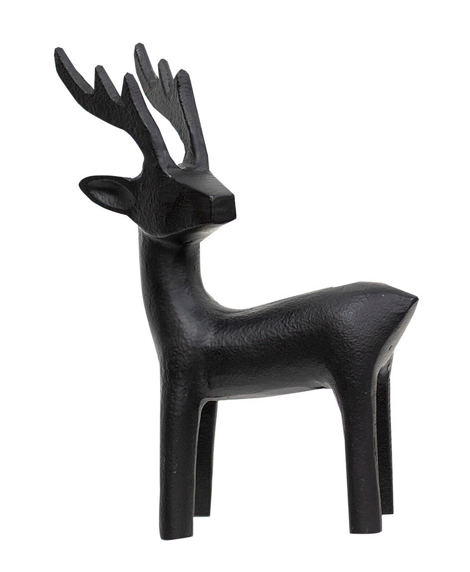 Col House Designs - Wholesale| Cast Iron Standing Reindeer Figurine