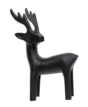 Picture of Cast Iron Standing Reindeer Figurine
