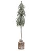Picture of Snowy Long Needle Pine Tree w/Pinecones, 14"