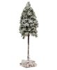 Picture of Heavy Snowy Weeping Pine Tree on Base, 16"