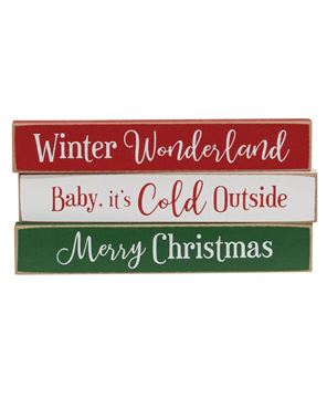 Picture of Baby It's Cold Outside Mini Stick, 3 Asstd.