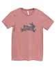 Picture of Bunny Floral T-Shirt, Heather Mauve