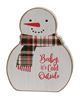 Picture of Baby It's Cold Outside Chunky Snowman Sitter