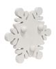 Picture of White Wooden Snowflake Riser, 10"