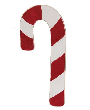 Picture of Wooden Candy Cane Hanger, 6"