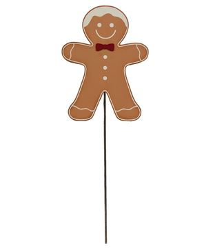 Picture of Gingerbread Boy Accent/Planter Stake