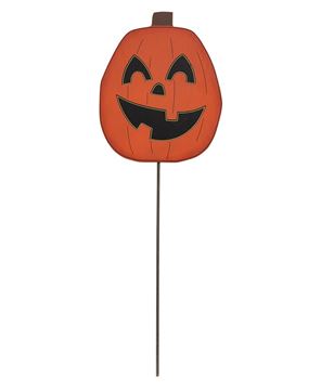 Picture of Jack O'Lantern Accent/Planter Stake, 12"H
