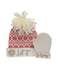 Picture of Let It Snow Wooden Hat & Mitten Sitters, 2/Set