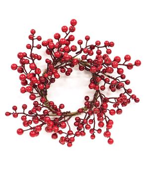 Picture of Winter Gooseberry Candle Ring, 4.5"