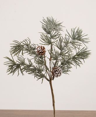 Picture of Iced Weeping Pine Pick, 14.5"