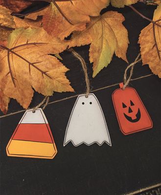 Picture of Halloween Friends Ornaments, 3/Set