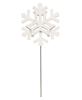 Picture of Glittered Layered Wooden Accent/Snowflake Planter Stake, 14"