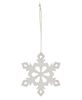Picture of Sparkle Snowflake Ornament, 3.5", 4 Asstd.