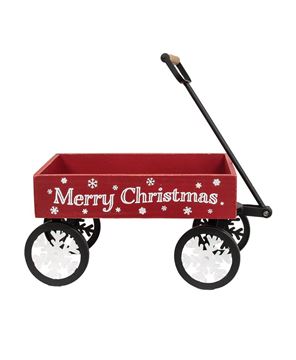 Picture of Merry Christmas Red Wagon