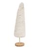 Picture of Furry White Sparkle Christmas Tree, 12"H