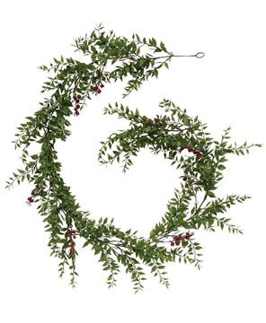 Picture of Lady Ruscus & Berries Garland, 6ft