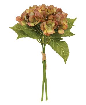 Picture of Dusty Mauve Hydrangea Bouquet, 11.5"