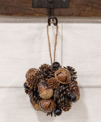 Picture of Frosted Deer Run Hanging Ball, 5"