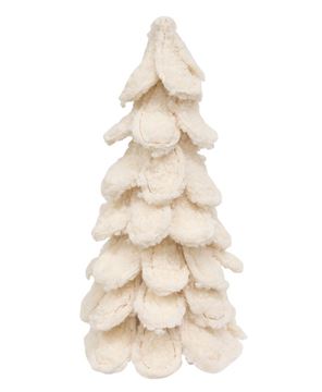 Picture of White Sherpa Christmas Tree, 13.5"