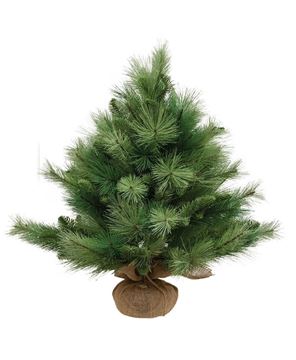 Picture of River Valley Mixed Pine Tree w/Burlap Base, 28"