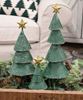 Picture of Distressed Textured Metal Christmas Tree, 12"