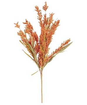 Picture of Fall Grass & Heather Bush, 24", Bittersweet